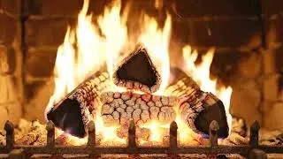 Relaxing Fireplace with Crackling Sound &ndash; 10 Minutes Cozy Ambience