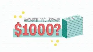 How to save $1,000 this year