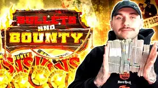 CHASING THE FULL SCREEN ON BULLETS AND BOUNTY HACKSAW!!! (FEATURE SPINS)