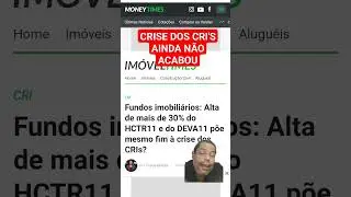 HCTR11 E DEVA11 CRISE DOS CRI'S S AINDA NAO ACABOU #shorts