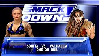 WWE 2K24: Sonita vs Valhalla Smackdown - EPIC Battle Unfolds @WWEGames