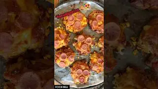 Yummy 😍🍕 Mini Potato Pizza #shorts #shortvideo #trendingvideo #pizzarecipe