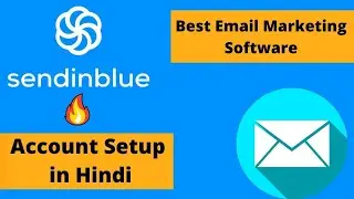 Sendinblue account kiase banaye - Sendinblue account setup in Hindi - Full tutorian of sendinblue