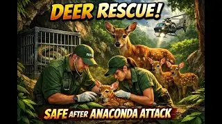 Heroic Jungle Rescue: Deer Saved from Anaconda