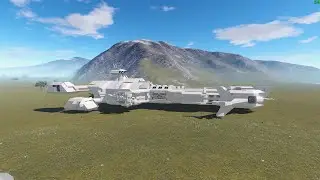 Empyrion - Galactic Survival -  Проект UCH TItan - #4 Ставим оружие, правим корпус