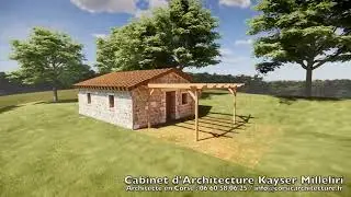 🌿🏡 bergerie &eacute;cologique contemporaine en Corse : entre tradition et modernit&eacute; 