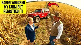 HOA VANDALIZED My Crops With Her Jeep, So I Bulldozed Their Clubhouse!
