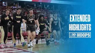 Purdue vs. Wisconsin | Extended Highlights | Big Ten Men's Basketball | 01/03/26