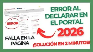 ERROR al DECLARAR | SOLUCIÓN errores al hacer DECLARACIÓN | SAT