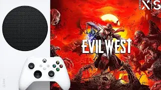 Evil West GOD OF WAR НА ДИКОМ ЗАПАДЕ Xbox Series S 1080p 30 FPS