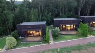 THE FARM and cottage from the sky