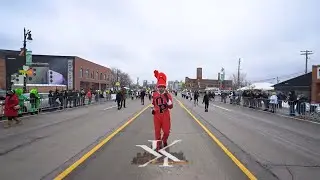 Oak Park High School &ldquo;Marching Legion&rdquo; @ the 2023 Detroit St. Patricks Day Parade