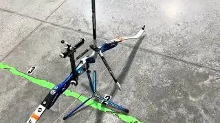 Shootin with Shorty…26lb short limb set up. 