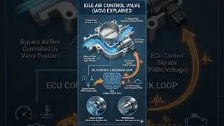 🚗🔧 IACV SYSTEM EXPLAINED: How It Controls Idle Speed #IACV#throttlecontrol #automobile #electronic