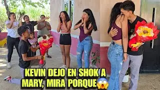 Santo Dios KEVIN Sorprendio A MARY Con Estos Detalles, Mira Cual Fue Su Reacci&oacute;n Al Recibirlos😱