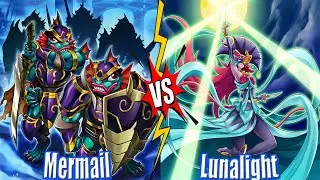 Mermail Atlantean vs Lunalight & Mermail Atlantean vs Yummy Sky Striker - NEW BANLIST DB Yu-Gi-Oh!