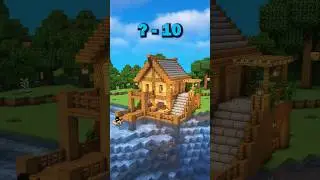 Tutorial Fisherman House 🏠 #minecraft #shorts