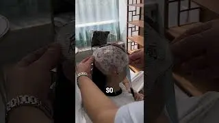 Barber Makes Wig For Wedding