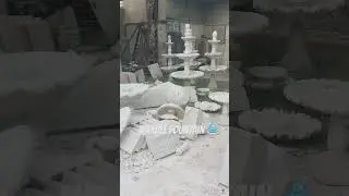 Marble Fountain ⛲️ Stock available ✨️ | Stone fountain ⛲️ #fountain #shorts #shortsvideo #viral