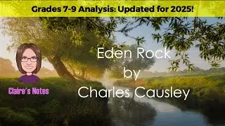 Eden Rock by Charles Causley – AQA Grades 7-9  Insights on Family and Loss