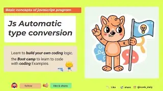 Automatic type conversion in js || Javascript tutorial || learn to code