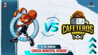 Cafeteros de Yauco vs Peregrinos de Hormigueros | En Vivo desde la Cancha Municipal de Verdum