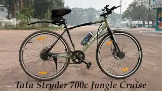 Tata Stryder Hybrid 700c Jungle Cruise Unboxing & Installation