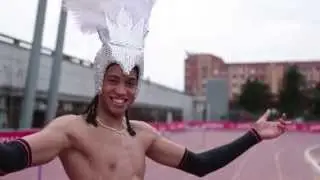 Pascal Martinot-Lagarde au MEETING AREVA, ambiance carnaval !