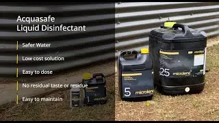 Microlene Acquasafe Liquid Disinfection for Safe Drinking Water