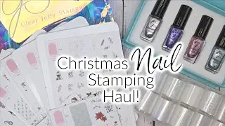 🎄NEW ❄️Christmas Nail Stamping Products & Demo! | Clear Jelly Stamper | (2020)