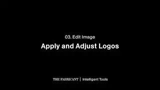 Edit Tool - Apply and Adjust Logos