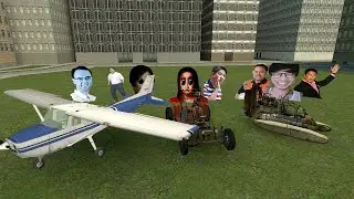 GMOD NextBot Chasing on Land, Sea and Air