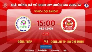 🔴 TRỰC TIẾP | U19 CÔNG AN TP. HỒ CHÍ MINH - U19 PHƯỚC BÌNH ĐỒNG NAI | VÒNG LOẠI U19 QUỐC GIA |BẢNG E