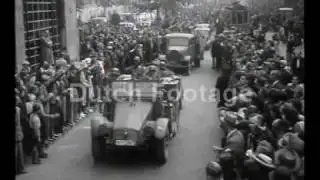 German troops ride into The Hague and Amsterdam