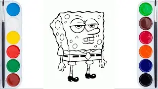 How to Draw SpongeBob SquarePants | Easy Drawing for Kids