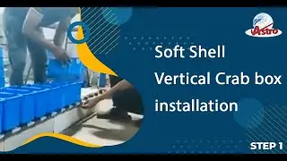 Soft Shell Vertical Crab box installation Step 1 - Astro Aquaculture