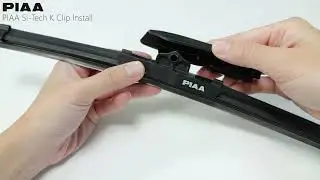 Piaa Taiwan | 安裝系列 | Si-Tech | 歐洲通用軟骨雨刷 | GEN2DA & L卡扣