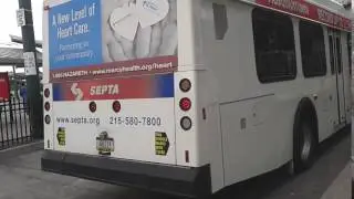 SEPTA Route 20: 2008 New Flyer DE41LF #8171 Idle