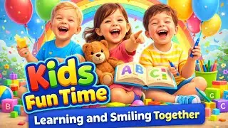 👉 Kids Fun Time 🎈 Learning and Smiling Together 😄📚