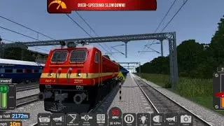 Real train simulator high graphics game IRTS INDIAN RAILWAY SURYA GAMING 🚂🚂