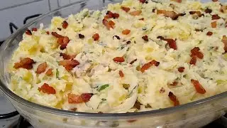 ✅SALADA DE MAIONESE CROCANTE DE BATATA COM BACON - Maionese cremosa e crocante ao mesmo tempo!