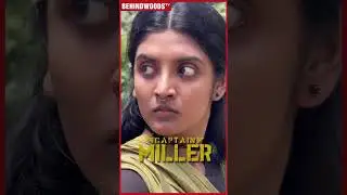 DHANUSH அங்க வராரு பாருங்க 😲 Captain Miller 1st Bts Video, Nivedhithaa Sathish