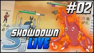 Flame Orb Guts Heracross + Sticky Web! | Pok&eacute;mon SM UU Showdown Live #2 w/ LeafBladeX