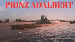 Prinz Adalbert - Secondary Heavy Cruiser! Build/Review | World of Warships