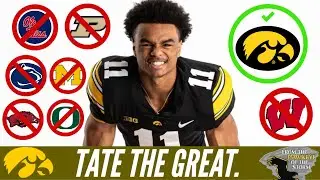 IOWA FOOTBALL RECRUITING: Iowa nabs commitment from DB Kahlil Tate | Future CASH star with Hawkeyes?