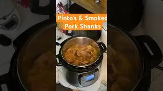 Pinto Beans with Smoked Pork Shanks | Instant Pot  #instantpotrecipes #pinto #cooking #beans