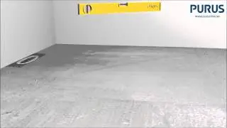 PURUS Line - Installation video for wooden underflooring with joists/floorboard