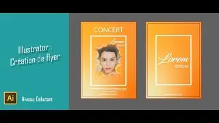 Création d'un Flyer dans Illustrator CC