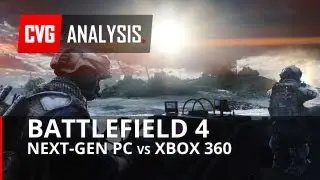 Battlefield 4 PC (Next Gen) vs Xbox 360 Beta Gameplay Comparison