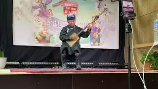 Dalai Damdyn competing at ECHOS OF THE STEPPE 2025 #tuva #throatsinging 